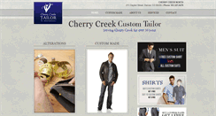 Desktop Screenshot of cherrycreektailor.com